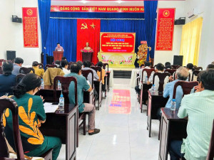 Hội nghị triển khai bình xét, chấm điểm danh hiệu Gia đình văn hóa, Khu dân cư văn hóa năm 2025