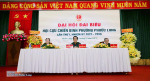 Đại hội đại biểu Hội CCB phường Phước Long lần thứ I, nhiệm kỳ 2025-2030