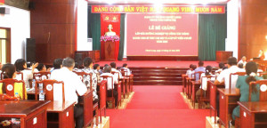 Bế giảng lớp bồi dưỡng nghiệp vụ công tác đảng dành cho bí thư chi bộ và cấp ủy viên cơ sở năm 2025