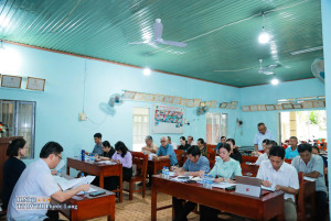 Khảo sát tình hình tổ chức và hoạt động các khu phố trên địa bàn phường (khu vực Sơn Giang cũ)