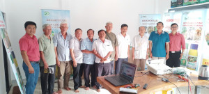 Tập huấn chăm sóc cây Sầu riêng tại Hợp tác xã cây ăn trái Bàu Nghé