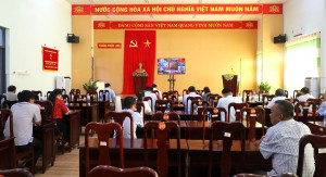 ĐẢNG ỦY PHƯỜNG PHƯỚC LONG DỰ HỘI NGHỊ BÁO CÁO VIÊN TRUNG ƯƠNG THÁNG 1-2026