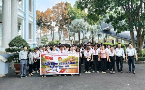 CHƯƠNG TRÌNH NGOẠI KHÓA THAM QUAN BẢO TÀNG CHIẾN DỊCH ĐƯỜNG 14 PHƯỚC LONG CỦA TRƯỜNG THCS THÁC MƠ