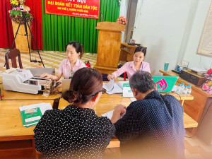 Phòng giao dịch Ngân hàng Chính sách xã hội Phước Long chủ động đẩy mạnh tăng trưởng tín dụng chính sách xã hội