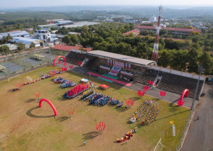 LÃNH ĐẠO UBND PHƯỜNG PHƯỚC LONG DỰ KHAI MẠC ĐẠI HỘI TDTT PHƯỜNG PHƯỚC BÌNH LẦN THỨ I