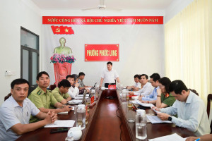 Phường Phước Long họp triển khai nội dung theo Công văn số  3111 của UBND tỉnh Đồng Nai